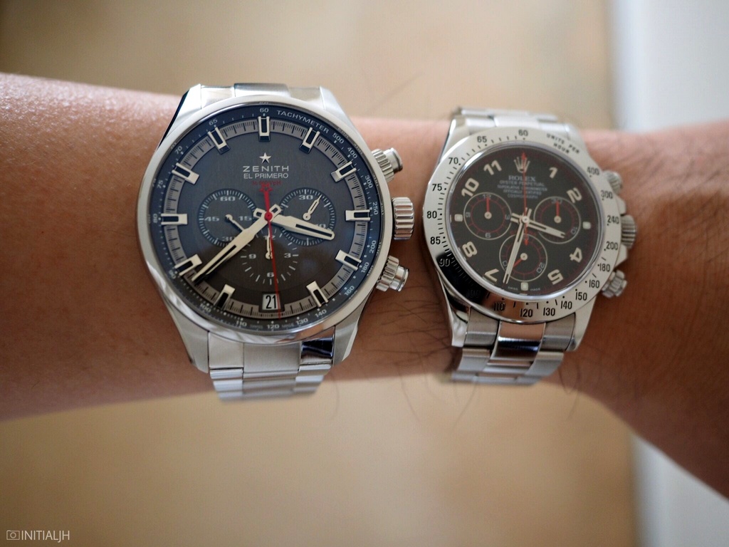 MODERN CHRONOGRAPHS : Zenith El Primero Sport 45mm vs Rolex Daytona ...