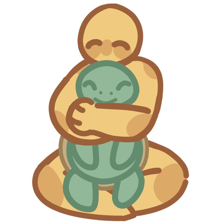 turtle hug