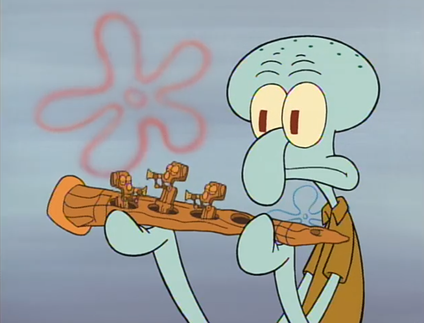 That makes Squidward feel guilty and he decides to make it right. 