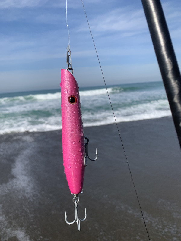Split rings on front of lures