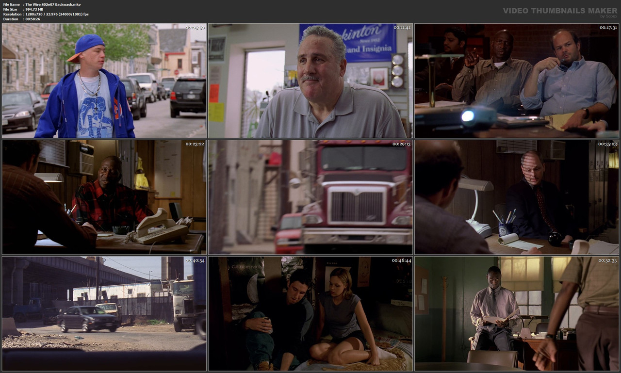 The Wire S02e07 Backwash.mkv