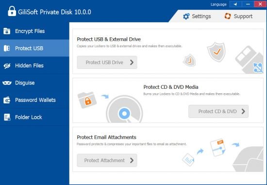 GiliSoft Private Disk v11.2