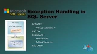 Handling Errors in T-SQL Handling Errors in T-SQL