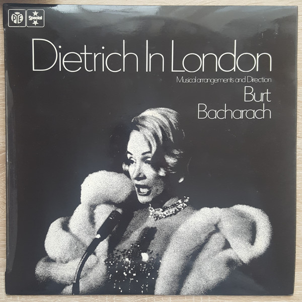 Portada - Marlene Dietrich - In London (1965)