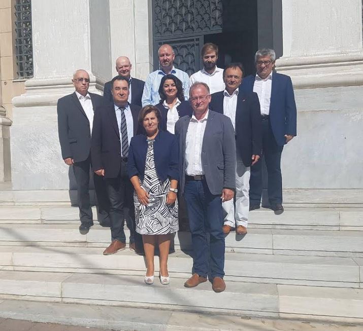 ΥΝΑΝΤΗΣΗ ΠΕΡΙΦΕΡΕΙΑΡΧΗ ΒΟΡΕΙΟΥ ΑΙΓΑΙΟΥ ΜΕ ΓΕΡΜΑΝΙΚΗ ΑΝΤΙΠΡΟΣΩΠΕΙΑ