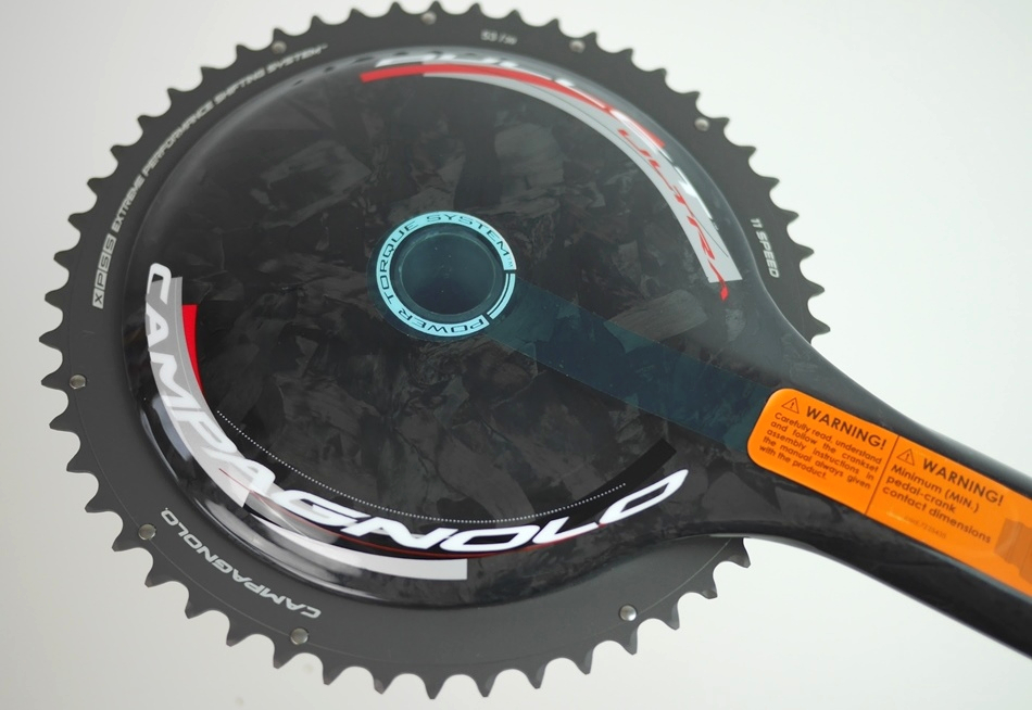 新品 145,000円 CAMPAGNOLO BULLET ULTRA 11速sカンパニョーロ バレット FC13-BUU593C クランクセット175 mmカーボン53/39トライアスロンTT