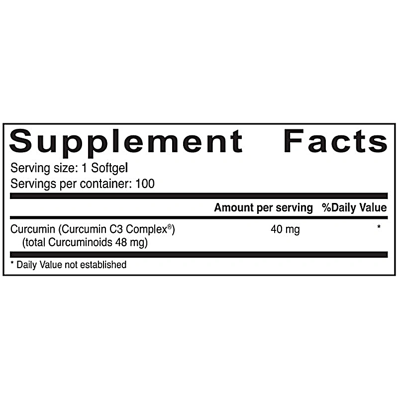 sunshine high potency curcumin softgels 100s 4