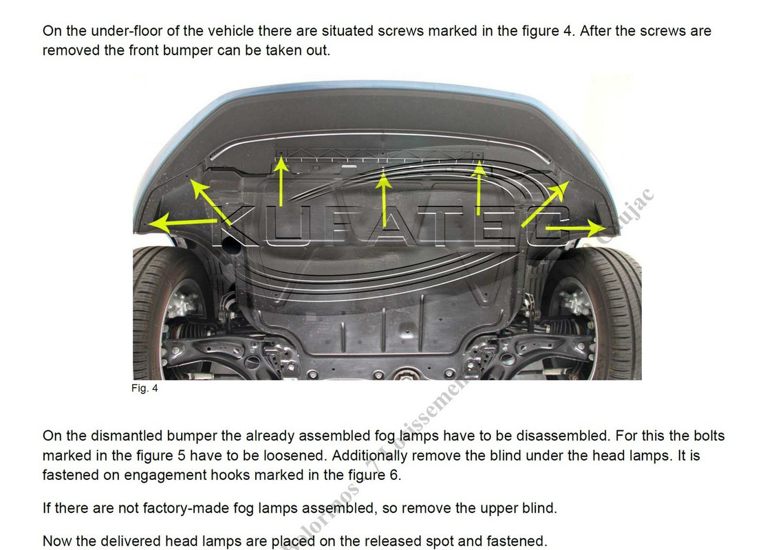 Retrofit phare anti brouillard VW Golf 7 - VAG-CAR