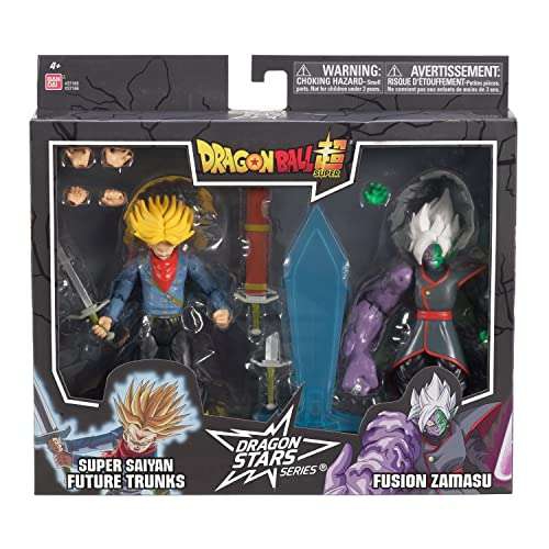 Amazon: Dragon Stars Battle pack Trunks SSJ y Zamas Fusion 
