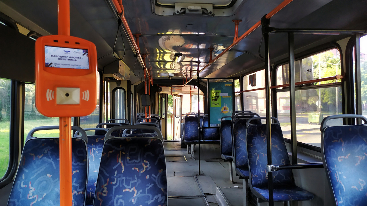 Volvo B10MA / Neobus 405GZ (1997/06) #732 - Enterijer