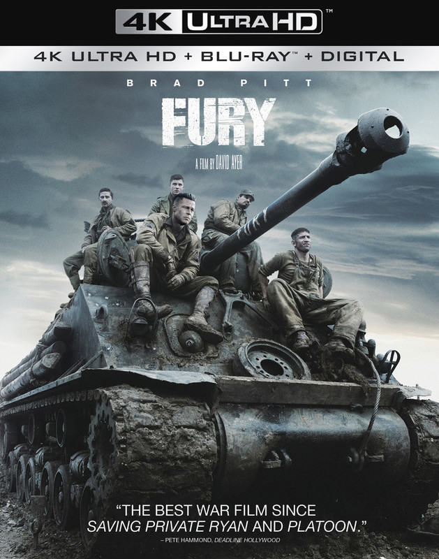 Fury (2014) [2160p x265 HEVC 10bit HDR BluRay Atmos TrueHD 7.1] [Prof]