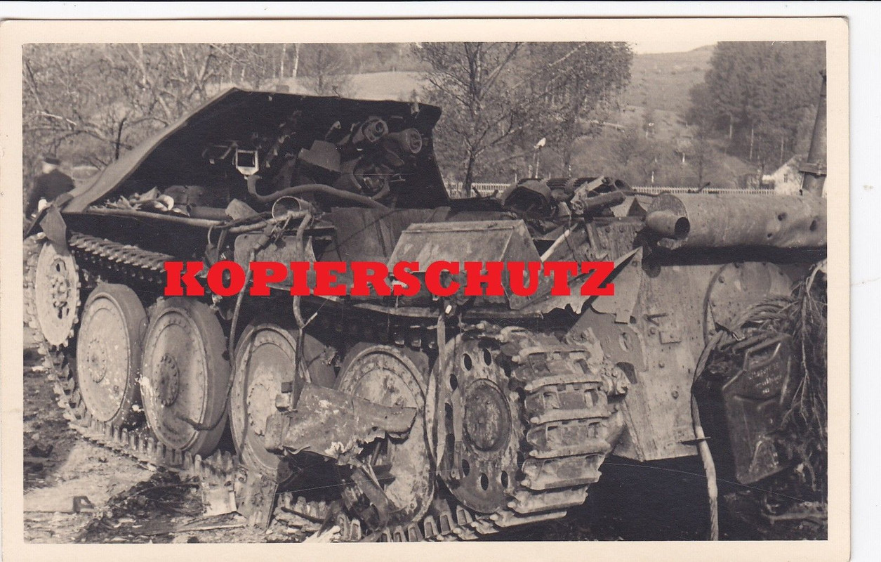 abgeschossener Jagdpanzer 38(t) Hetzer Sd,Kfz 13