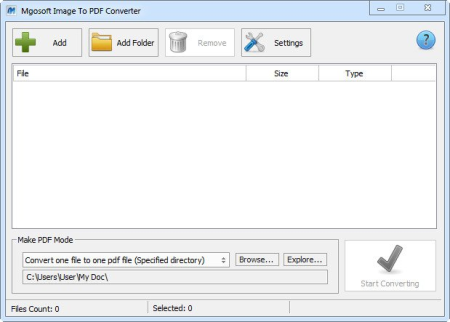 Mgosoft Image To PDF Converter 8.7.5