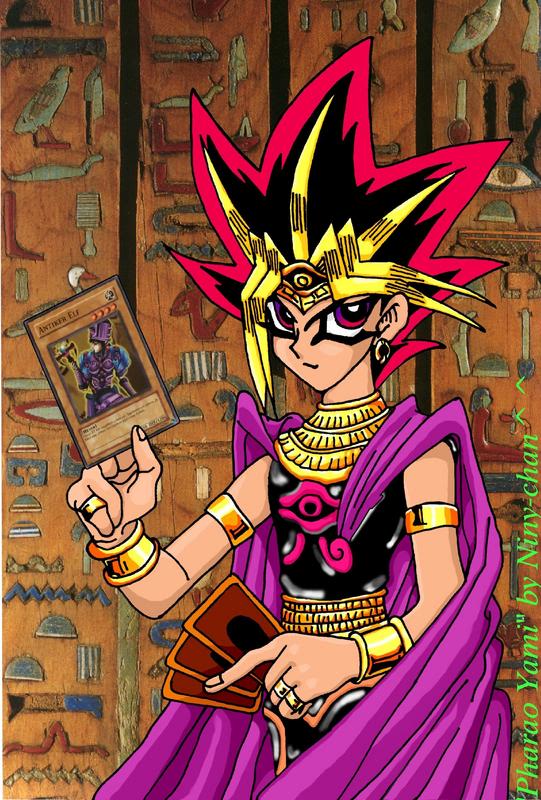 Hình vẽ Atemu (Yami Yugi) bộ YugiOh (vua trò chơi) - Page 3 1_Atemp_278