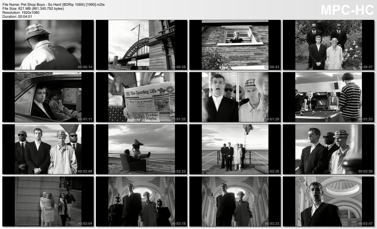 Pet Shop Boys - So Hard (BDRip 1080i) [1990]