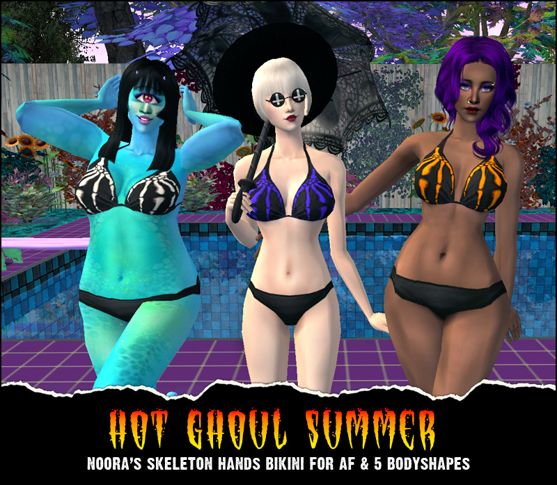 Skeleton bikinis preview 1