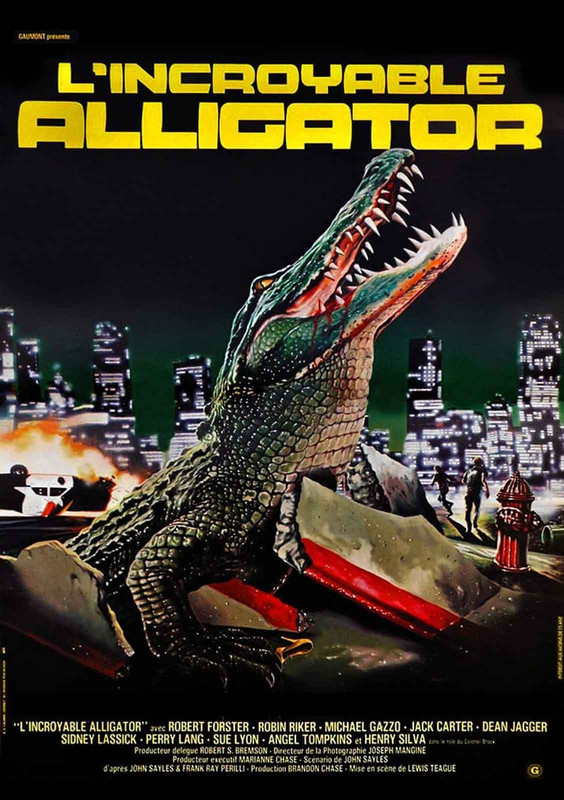 affiche incroyable alligator