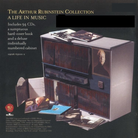 Arthur Rubinstein - The Complete Rubinstein Collection [94CD Limited Edition Box Set] (1999), MP3