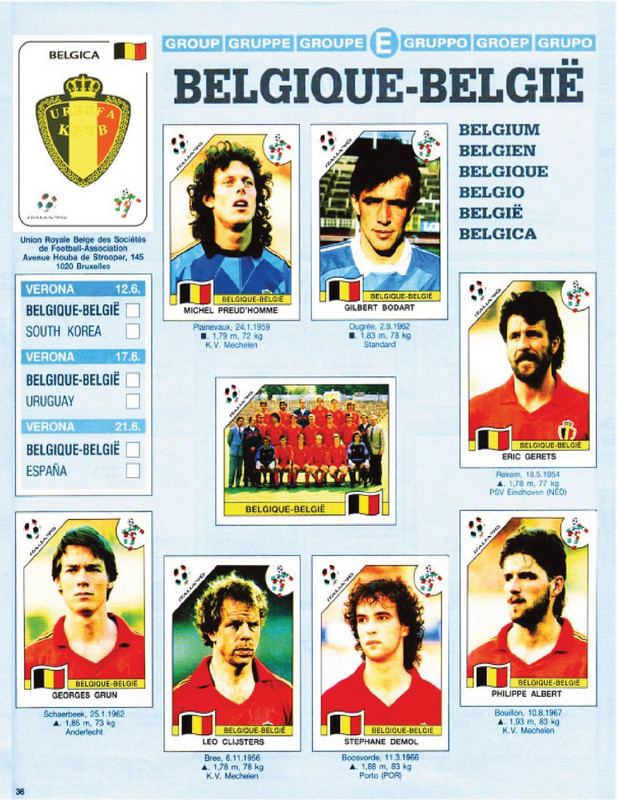 Album Panini Italia 1990-38