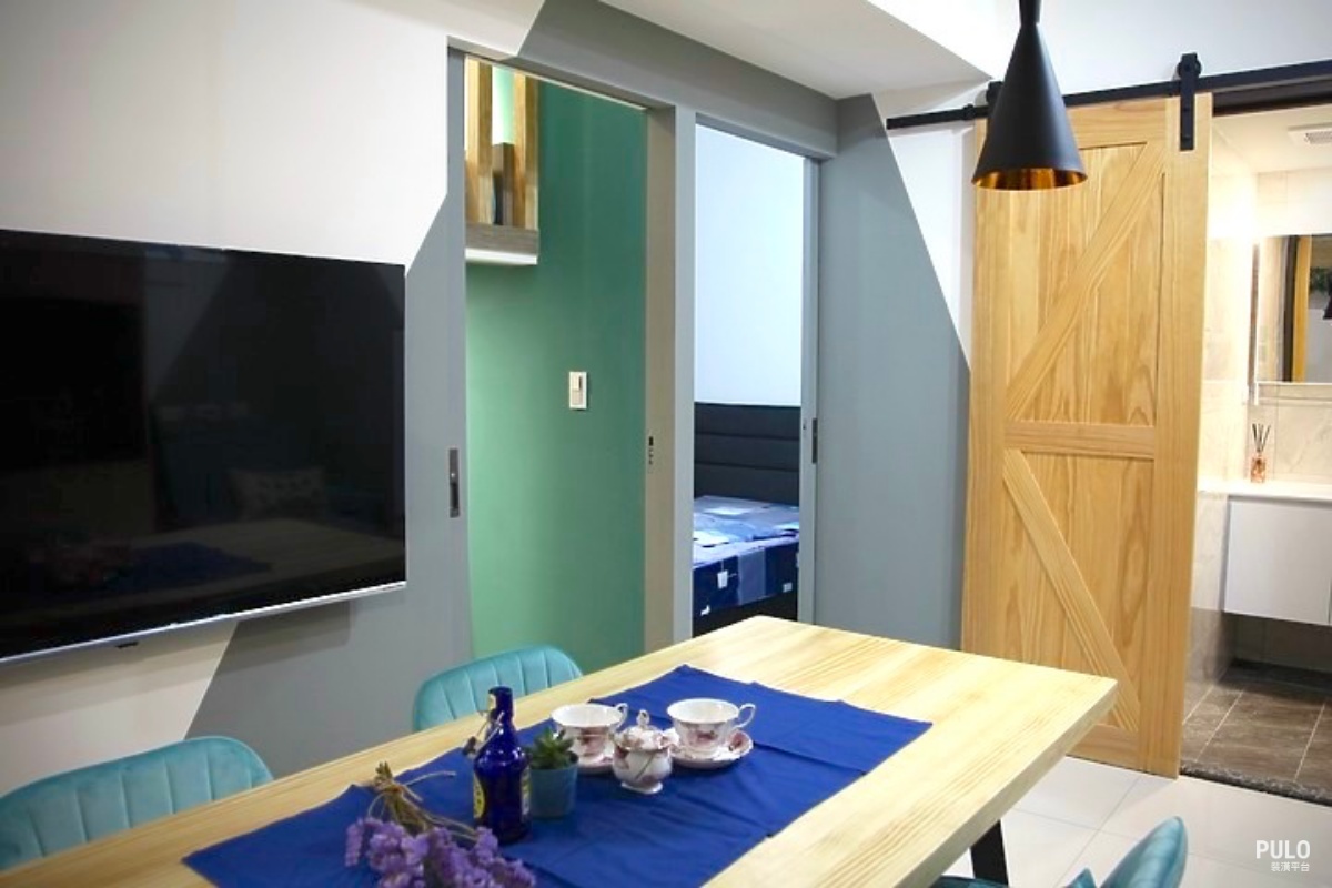 圖 台中裝潢開箱,14坪兩房捷運學區小宅