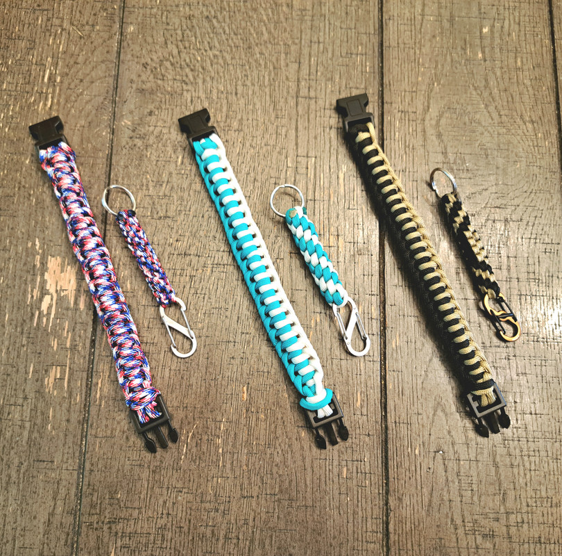 New paracord gear- matched sets and more