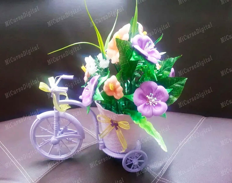 Molde para goma eva floristeria flores petunias pensamientos