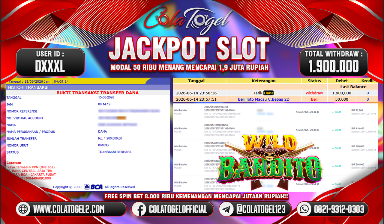 JACKPOT SLOT GACOR!!