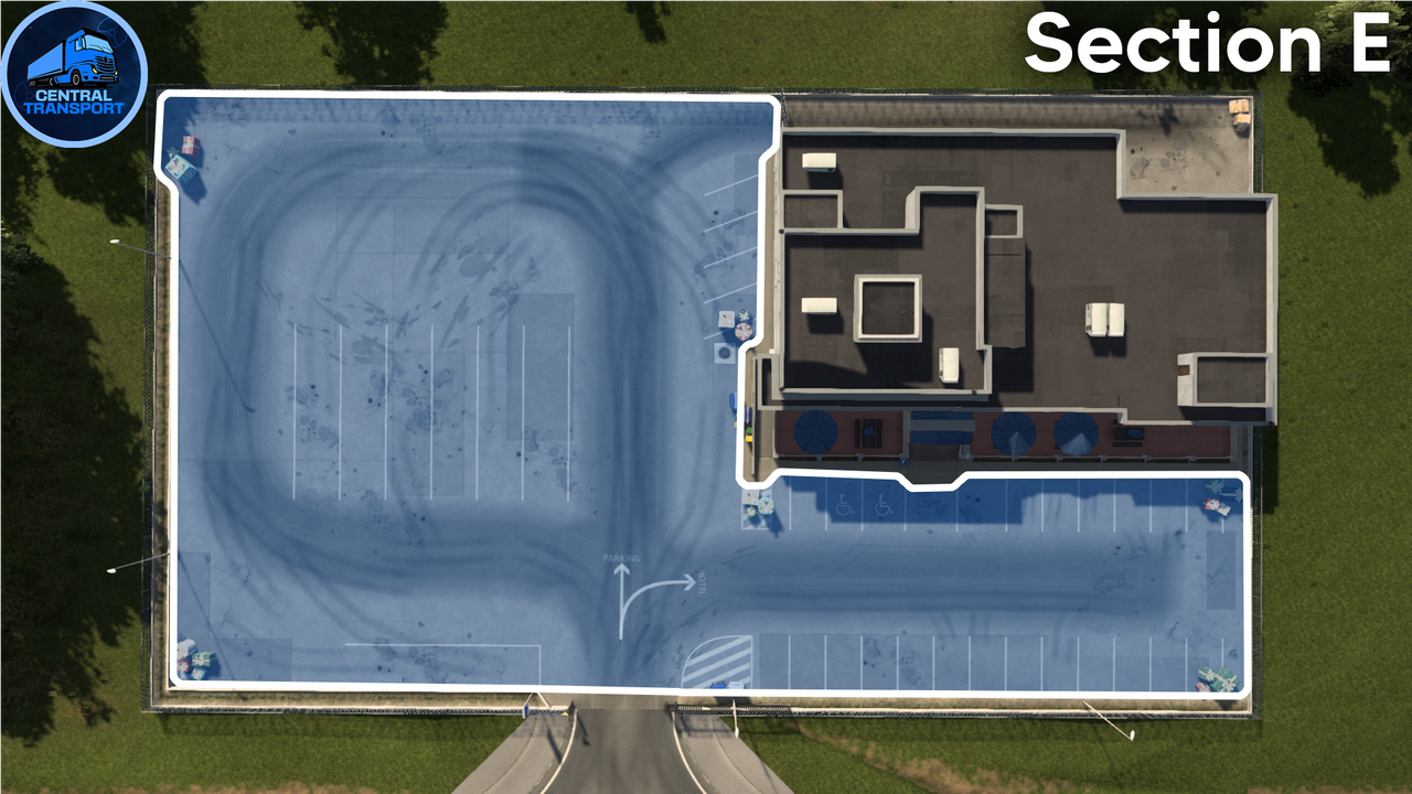 Section E - Parking near Subse