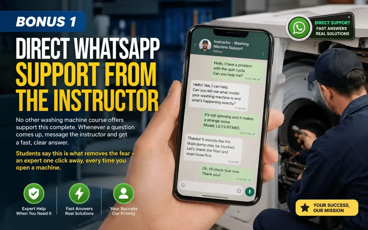 WhatsApp support