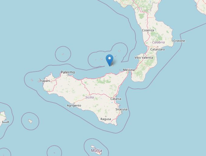 terremoto oggi isole eolie