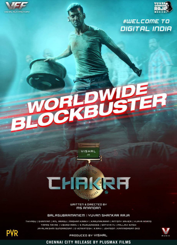 Chakra (2021) HDRip 1080p | 720p | 480p HQ Line [ Hindi + Telugu + Tam (Org)] x264 AAC