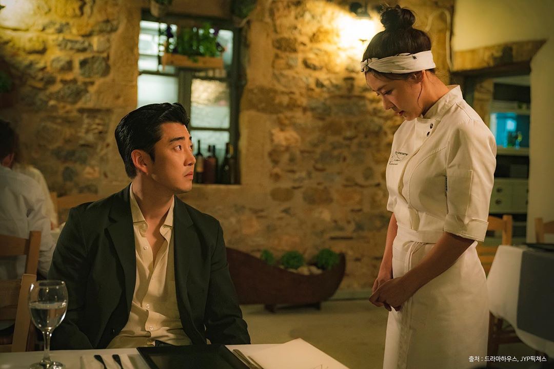Yoon Kye Sang dan Ha Ji Won dalam drama Korea Chocolate
