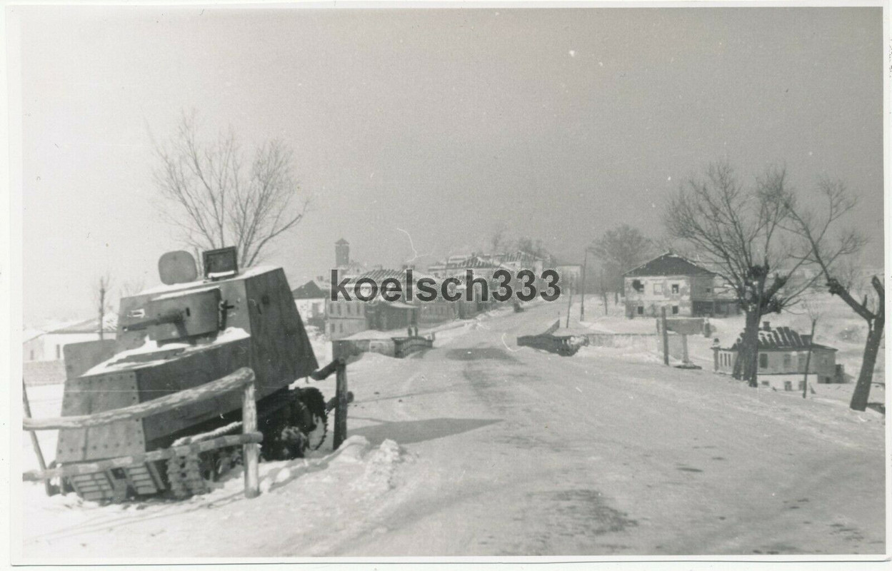 Foto russische Panzer Selbstfahrlafette XTS-16 ! Nur 90 Stück produziert ! 1941
