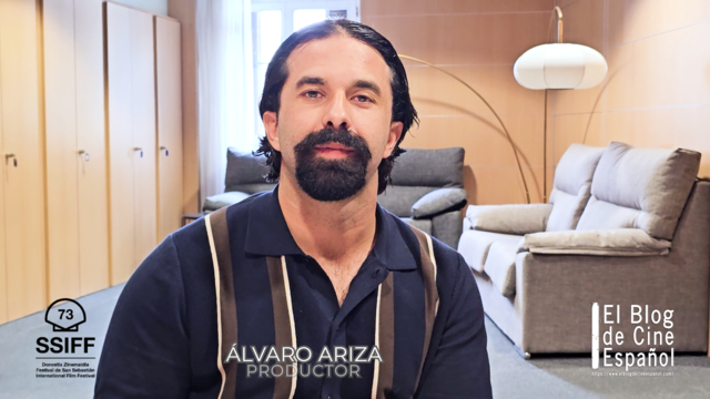 ENTREVISTA AL PRODUCTOR ÁLVARO ARIZA EN EL FESTIVAL DE CINE DE SAN SEBASTIÁN 2025