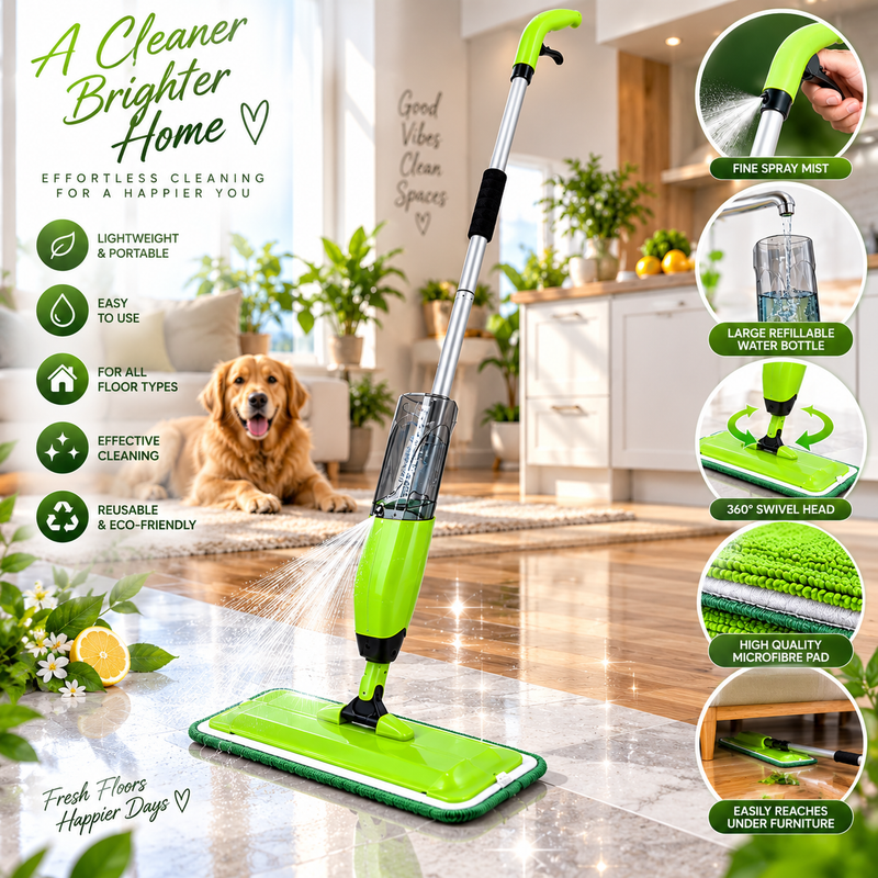 Spray Mop Features