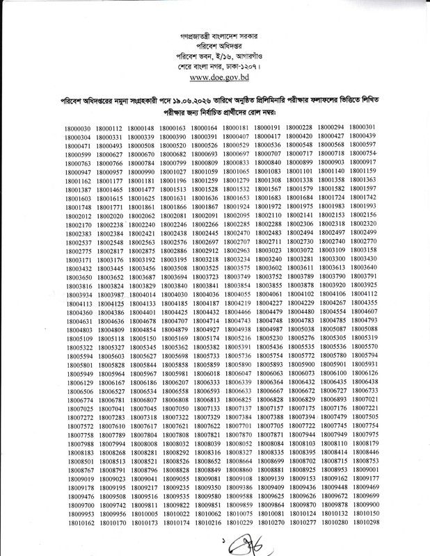 DOE-Sample-Collector-Exam-Result-2026-PDF-1