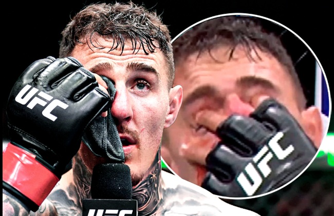 Срина ли се психически Том Аспинал на UFC 321 ?