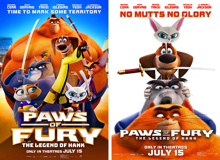 PAWS OF FURY THE LEGEND OF HANKPOST - Un héroe samurái: La leyenda de Hank - [2022] - [Comedia, acción] - [DVD9] - [PAL] - [Leng. ESP/ENG] - [Subt. ESP/ENG]