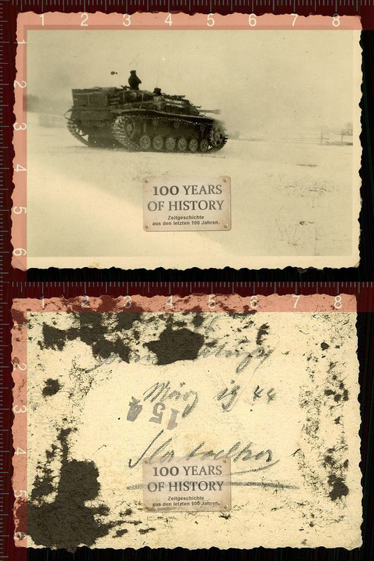 Foto Panzer Tank Sturmgeschütz Abtl. 270 Panzerj