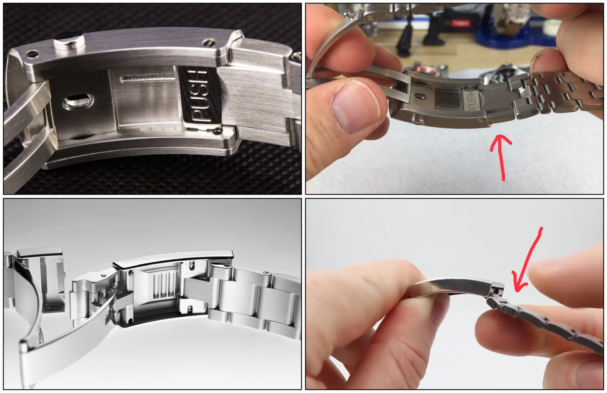 rolex glidelock adjustment