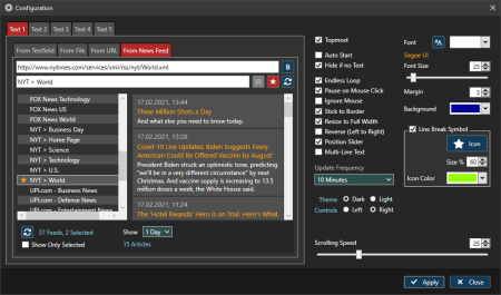 News Ticker 1.2.0 News Ticker 1.2.0