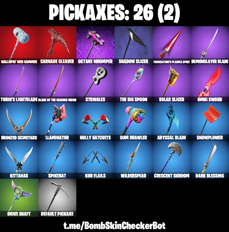 Pickaxes