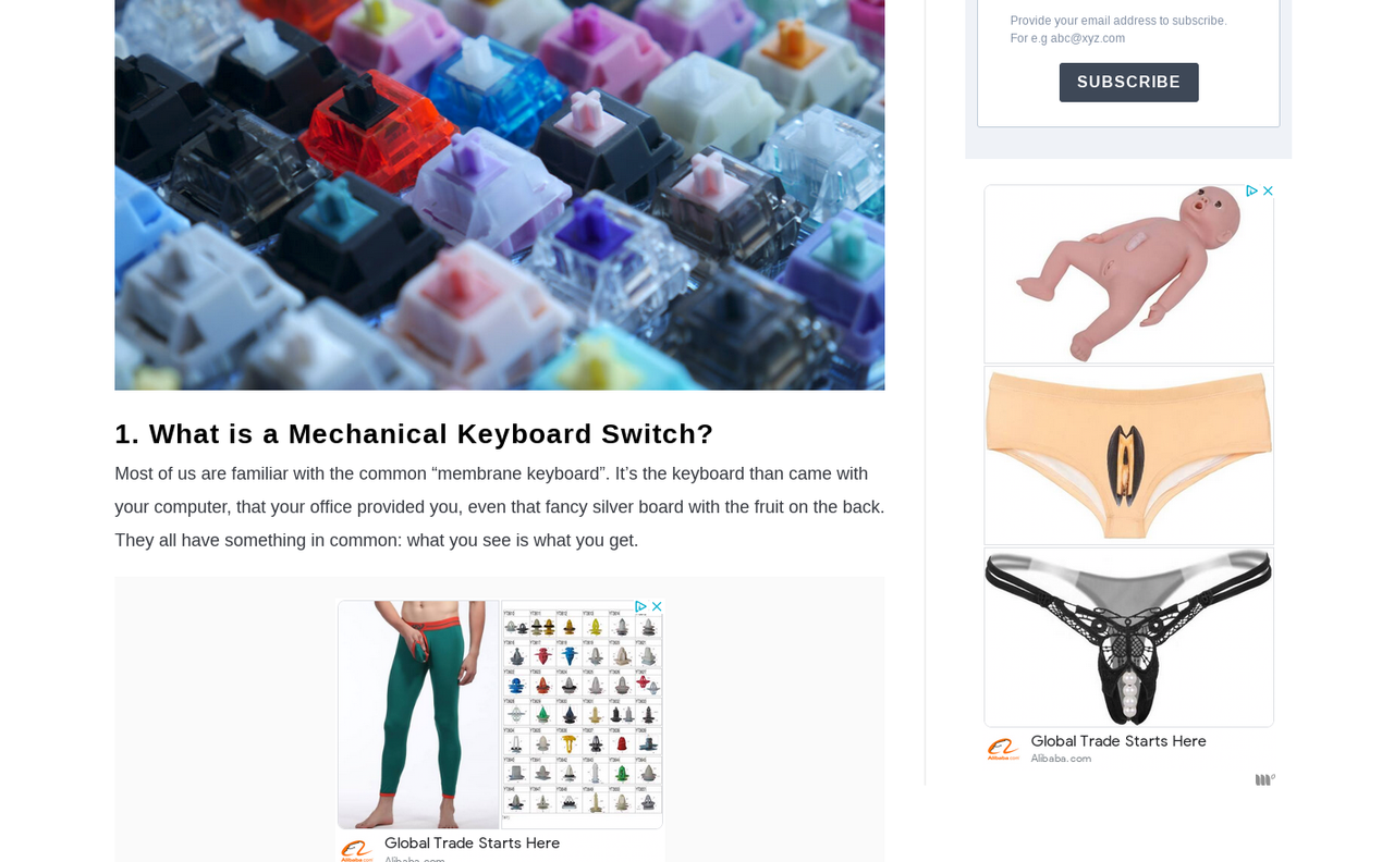 wtf mechanical keyboards are for peods