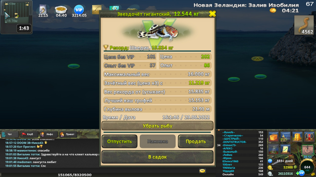 Астронавт - Звездочёт гигантский зачёт