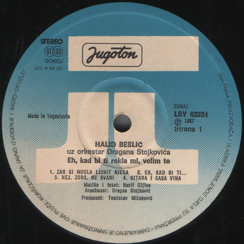 Halid Beslic 1987 sA