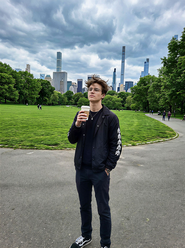 Raw Smartphone Park Candid