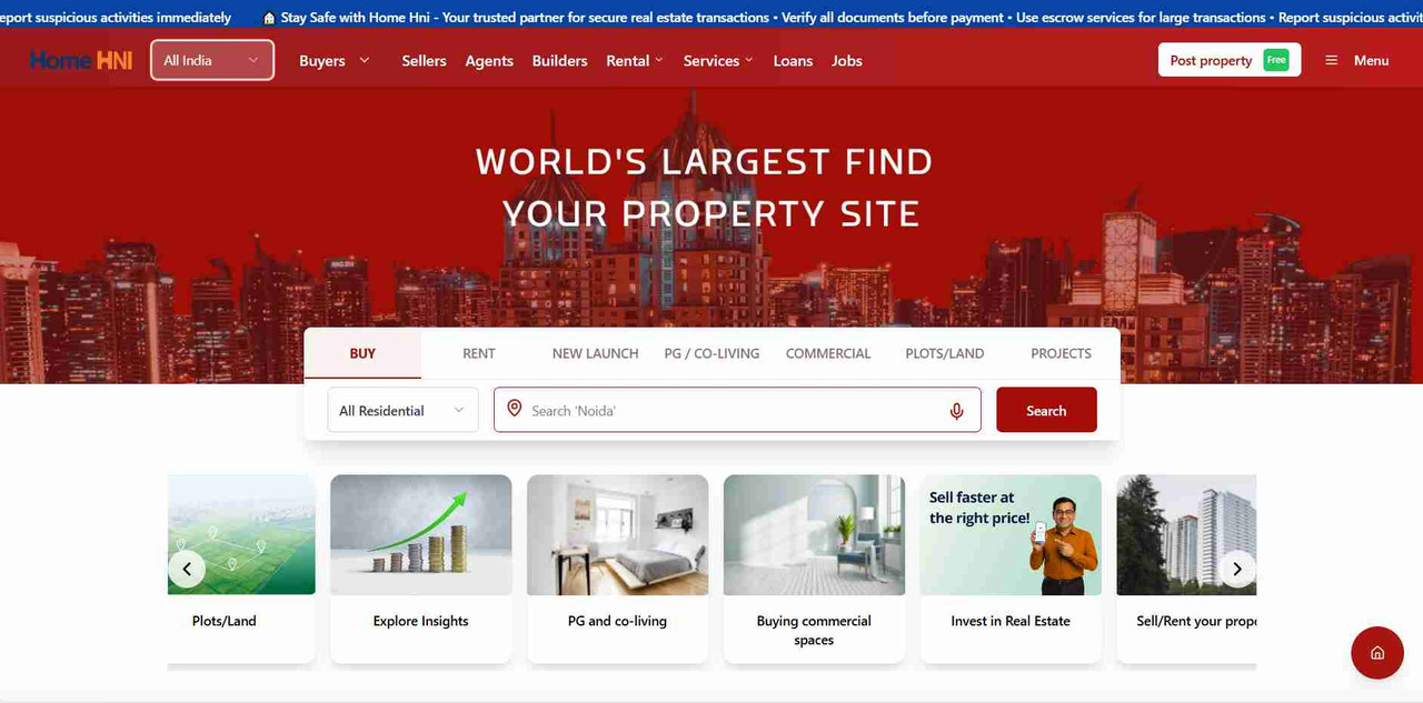 HomeHNI – Global property marketplace MVP
