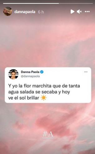 Danna Paola podría haber filtrado un adelanto de su nueva canción