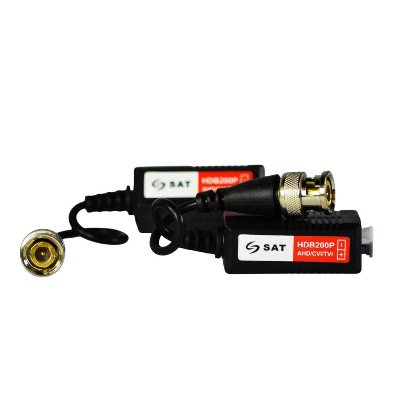 Video Balun Pasivo HDCVI SAT Hdb200P-4