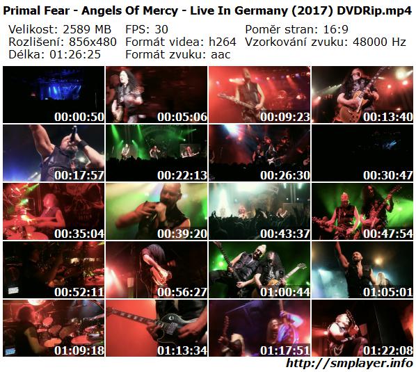 Primal Fear - Angels Of Mercy - Live In Germany (2017)